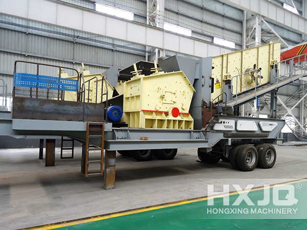 mobile crushing and screening equipment