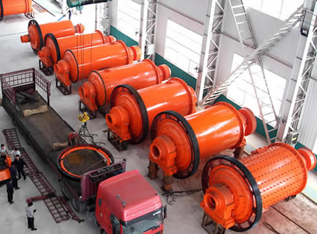 ball mill in factory 